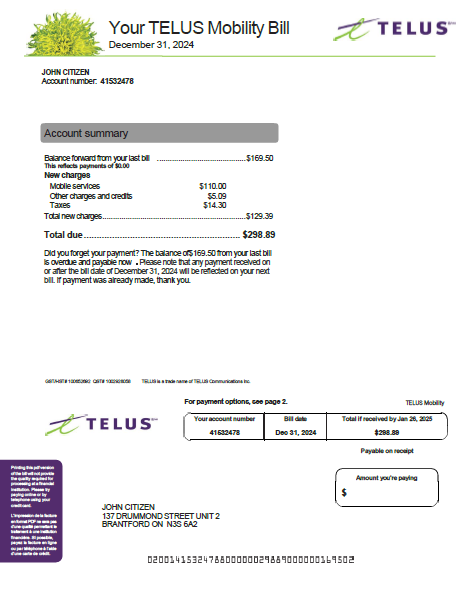  Minol USA business utility bill 
